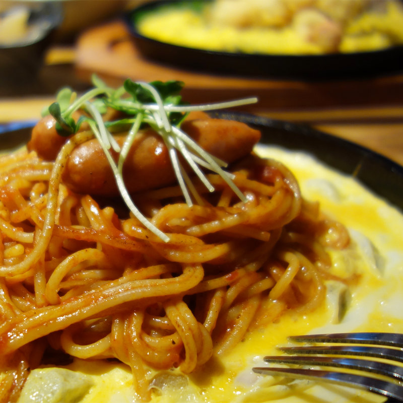 ナポリタン鉄板(奈綸.の店)