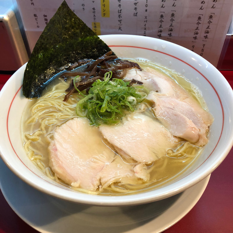 鶏塩ラーメン(麺一盃)