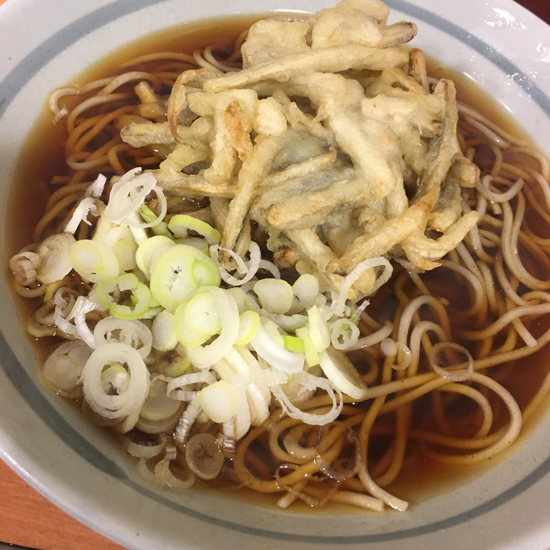 ごぼう天そば(爽亭 登戸駅店)