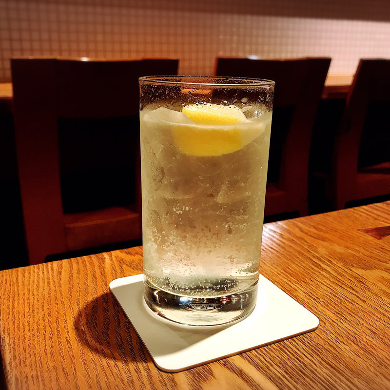 レモンソーダ割り(恵比寿らっきょ)