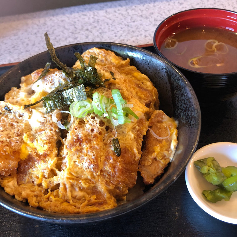 ロースかつ丼(天ぷら酒場 大地)