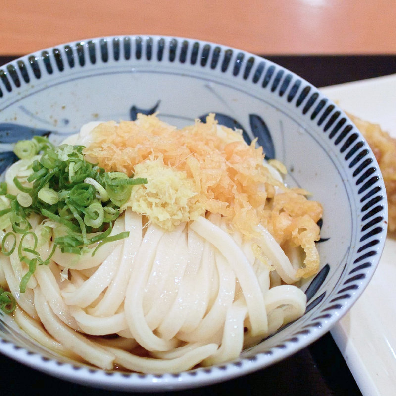 ぶっかけうどん冷(丸亀製麺 イオンモール高松店)