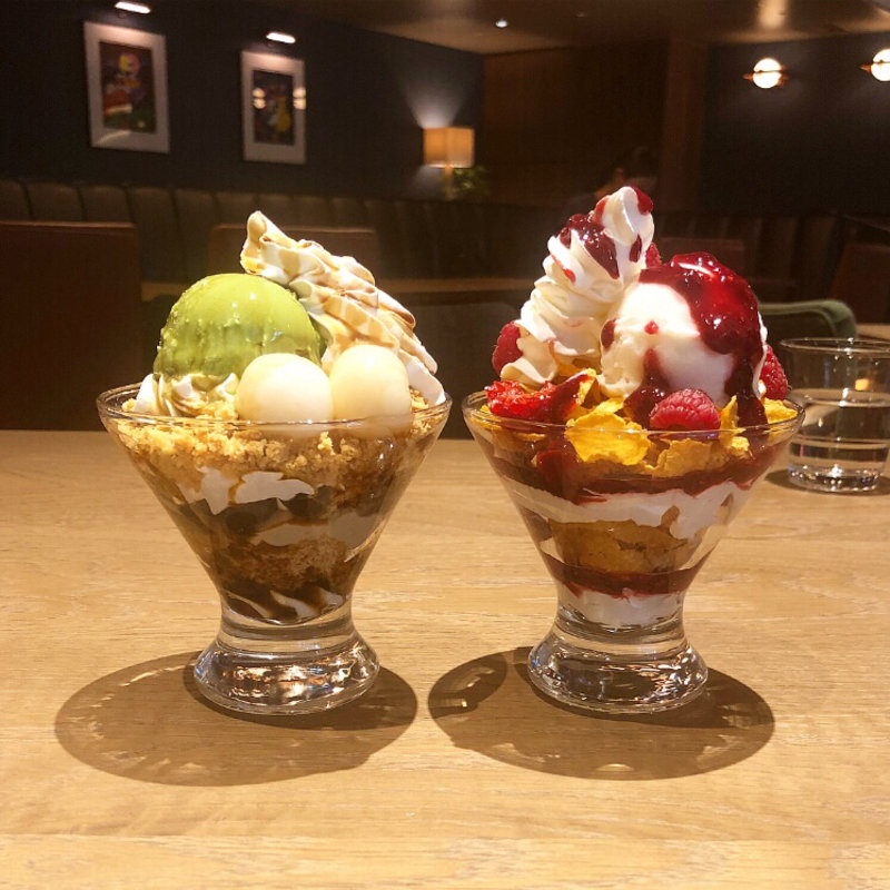 パフェ(ブルーブックスカフェ京都)