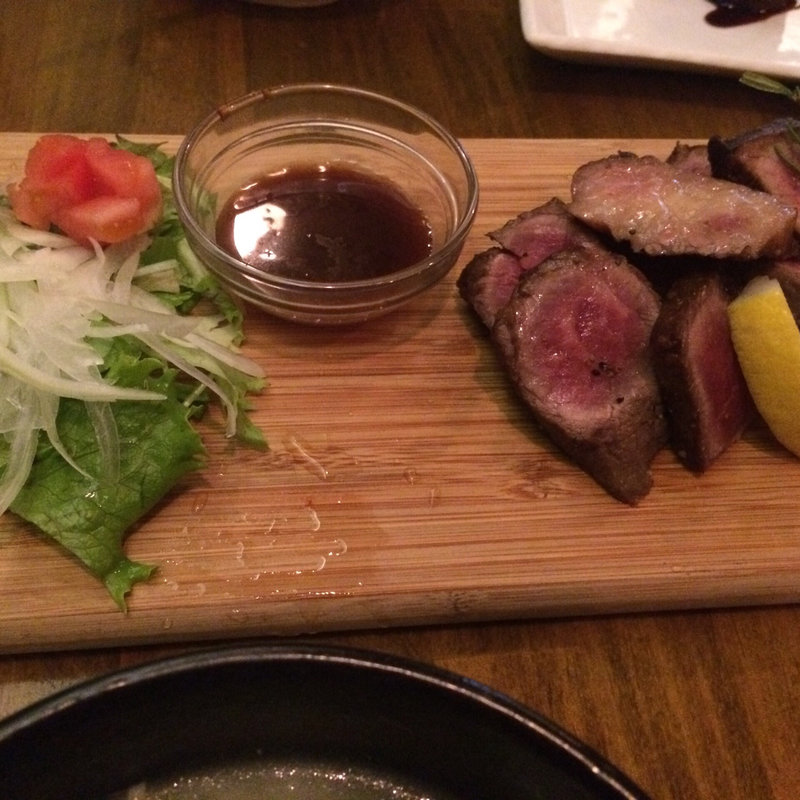 和牛カルビ鉄板焼き150g(よりどり 新宿東口店)