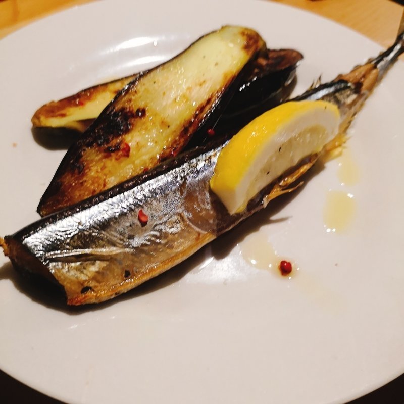 新サンマのコンフィ(ワイン食堂 Kirakuni)