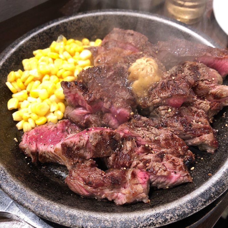 ワイルドステーキ 450g(いきなりステーキ 福岡天神店)