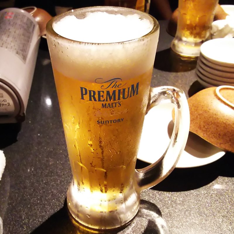 生ビール(川崎個室居酒屋 漁師の台所 海佐丸)