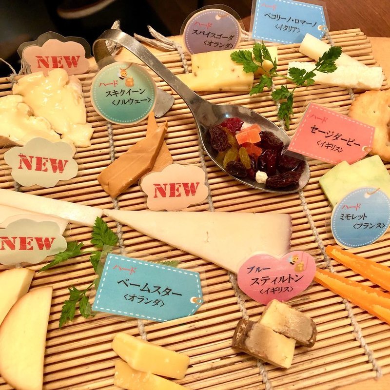 チーズの盛り合わせ M(約10種類)(チーズ酵房 Parme)