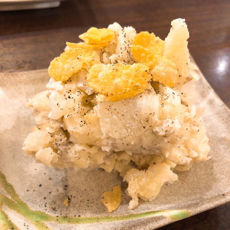 肉力屋のポテサラ(下北ホルモン 肉力屋)