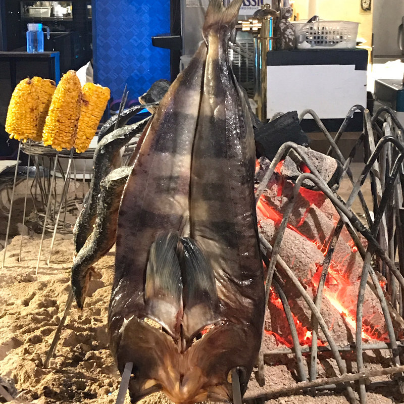 ほっけ(夜景のみえる 北海道原始焼き酒場ルンゴカーニバル)