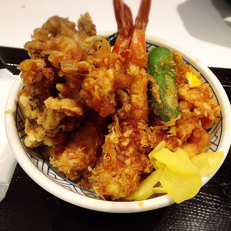 上天丼(日本橋 天丼 金子半之助 ダイバーシティ東京店)