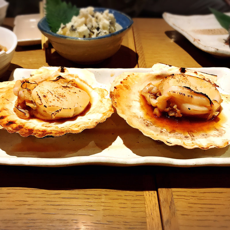 殻付活ホタテ(大魚)