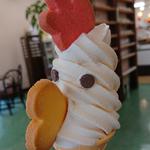 コッコちゃんソフトクリーム(たまごの樹 大曲店 )