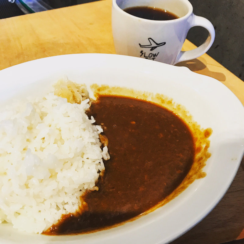 モーニング カレーライス(SLOW JET COFFEE スロージェットコーヒー)
