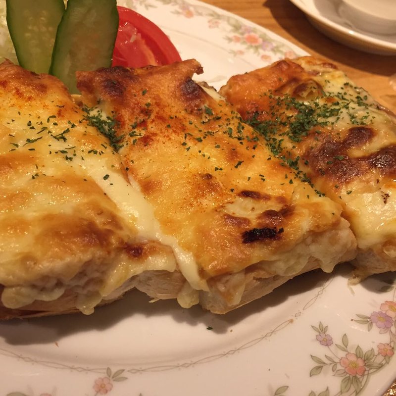 元祖ピザトースト モーニングセット(珈琲館 紅鹿舎 （コーヒーカンベニシカ）)