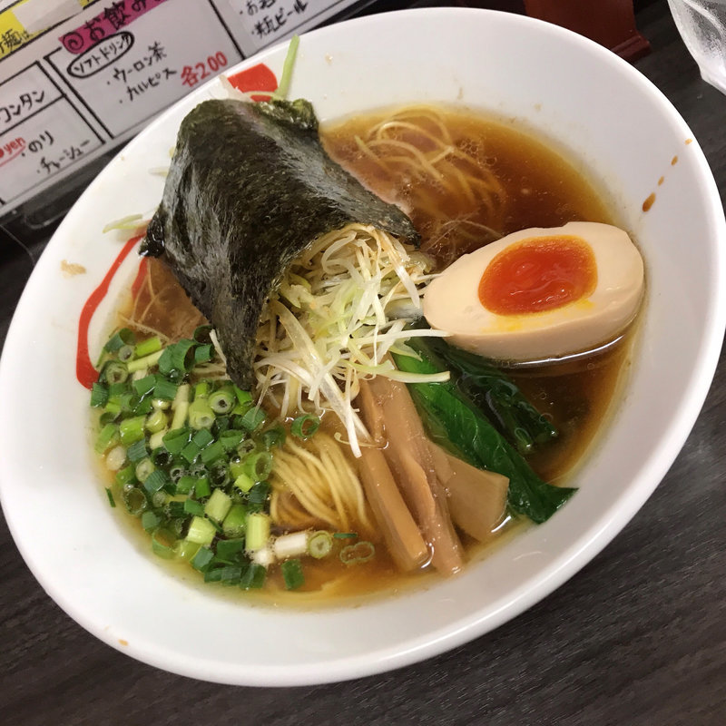 千駄隧道醤油ネギラーメン(らぁめん 風和梨)