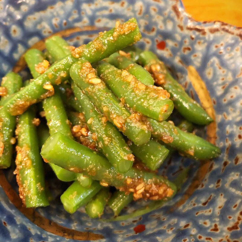 いんげんの胡麻和え(志婦や(しぶや))