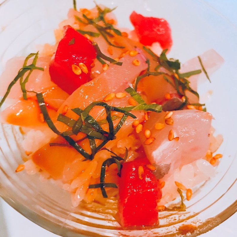 ミニ海鮮丼(塩梅)