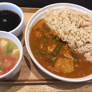 カレーとスープのセット(Soup Stock Tokyo CIAL桜木町店)