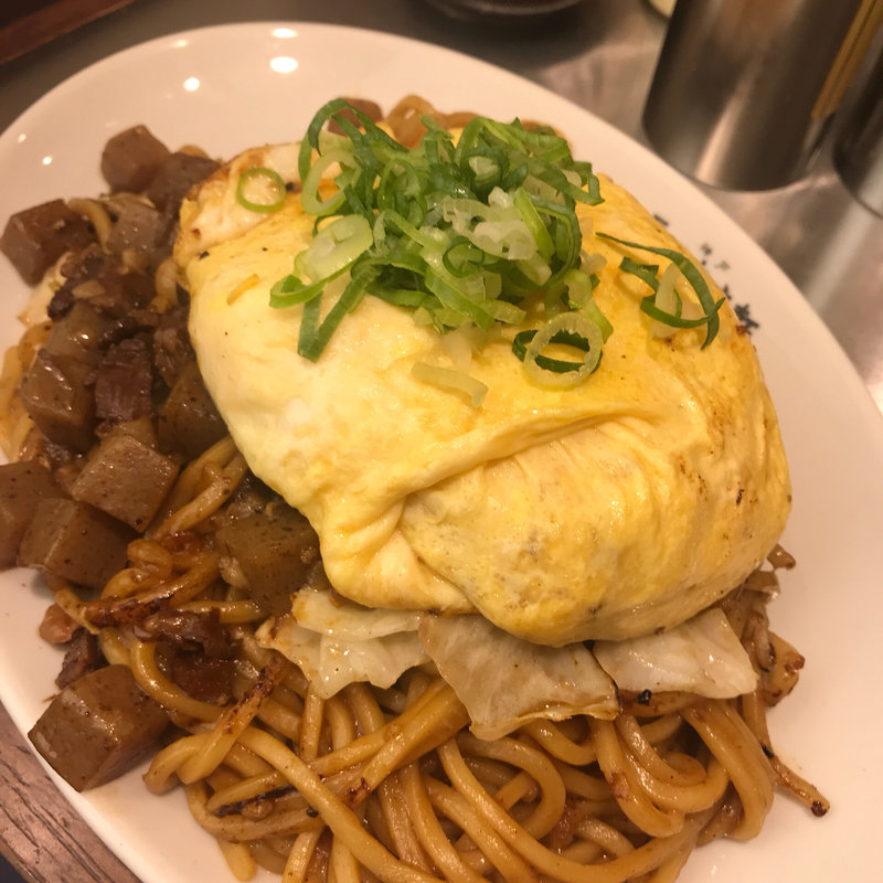 ぼっかけオムそば　並(長田本庄軒エキュート立川エキナカEAST - 閉店)