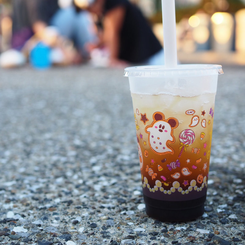 スパークリングブラックティータピオカドリンク(ハドソンリバーハーベスト)