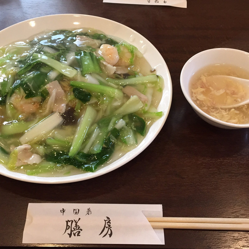 海鮮あんかけ焼そば(中国菜 膳房)