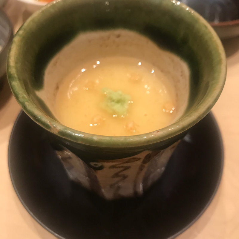 梅茶碗蒸し(鮨 由う)
