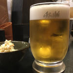 生ビール(焼鳥はなび)
