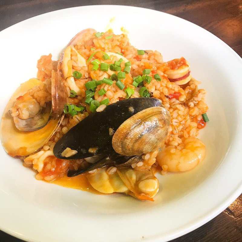 いろいろな魚介のリゾット(テルツォ TERZO3)