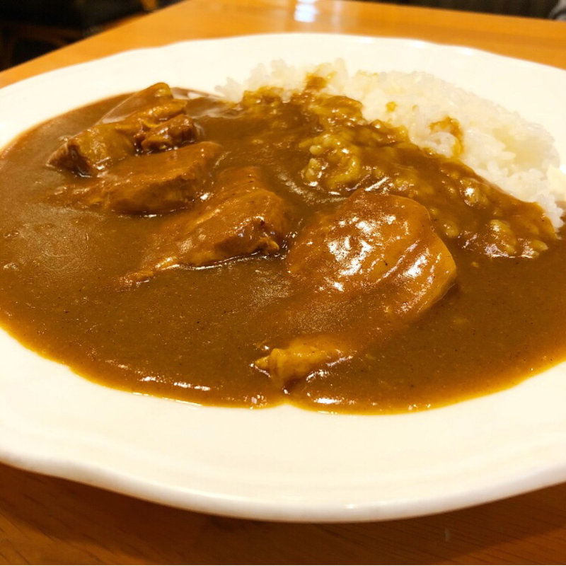 角煮カレー(カレー料理の店 白川 本店 )