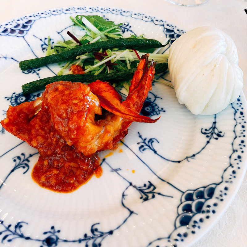 オマール海老のチリソース(トゥーランドット游仙境)