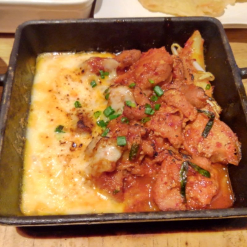 チーズダッカルビ(韓美膳 ライズ二子玉川店)