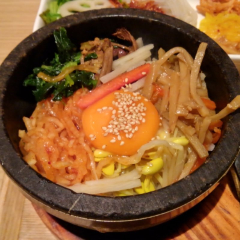石焼ビビンバ(韓美膳 ライズ二子玉川店)