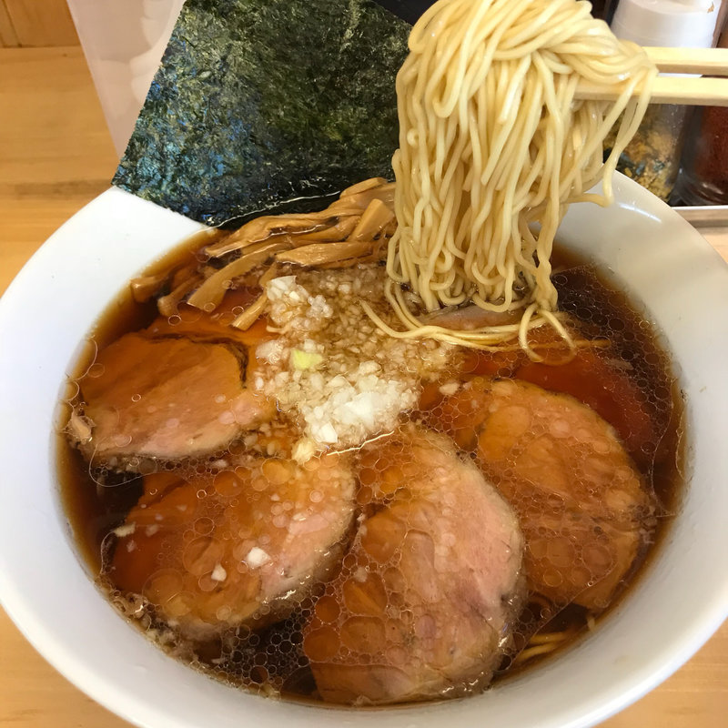 チャーシュー麺(びんびん亭 国立)