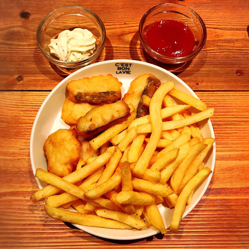 フィッシュ&チップス(M.E.S. Cafe & Bar)