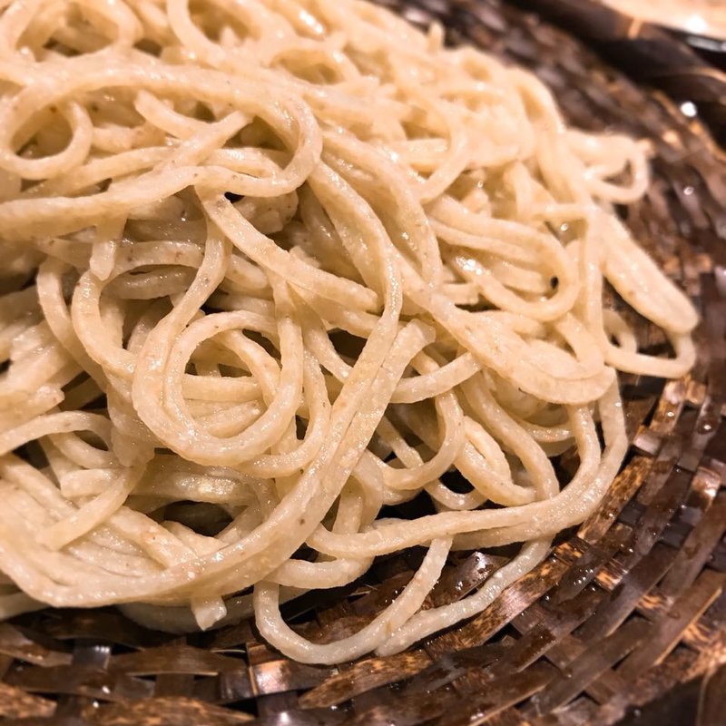 粗挽蕎麦(栃の木や )