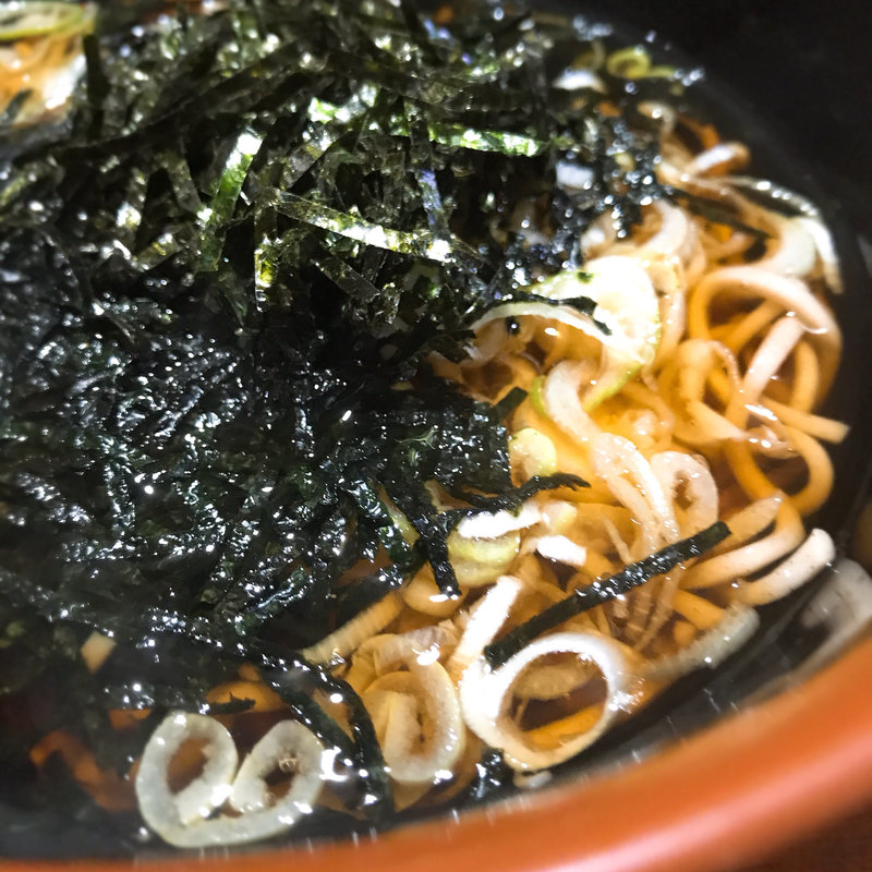 半そば(名物 万代そば （【旧店名】 浦浜農園そばコーナー）)