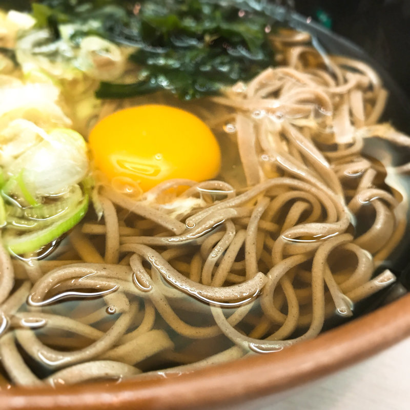 月見そば(やなぎ庵 )