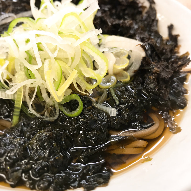 のりそば(そば処 新潟庵 新幹線ホーム店 )