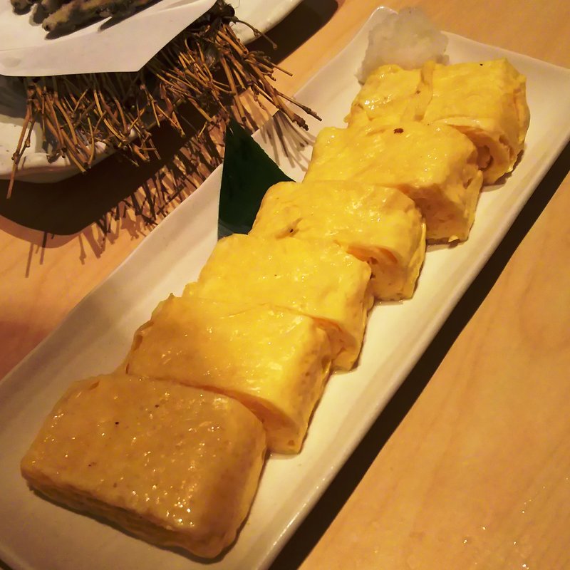 名物！出汁巻き玉子焼き(個室居酒屋 いごこち 清水)