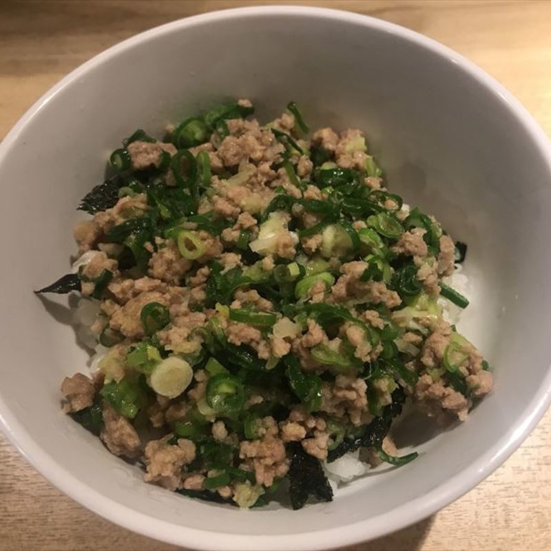 生姜そぼろ飯(麺や佑 )