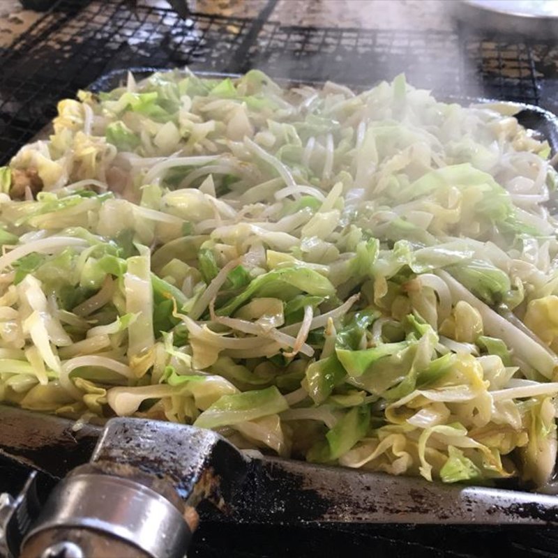 野菜炒め(東千歳バーベキュー)