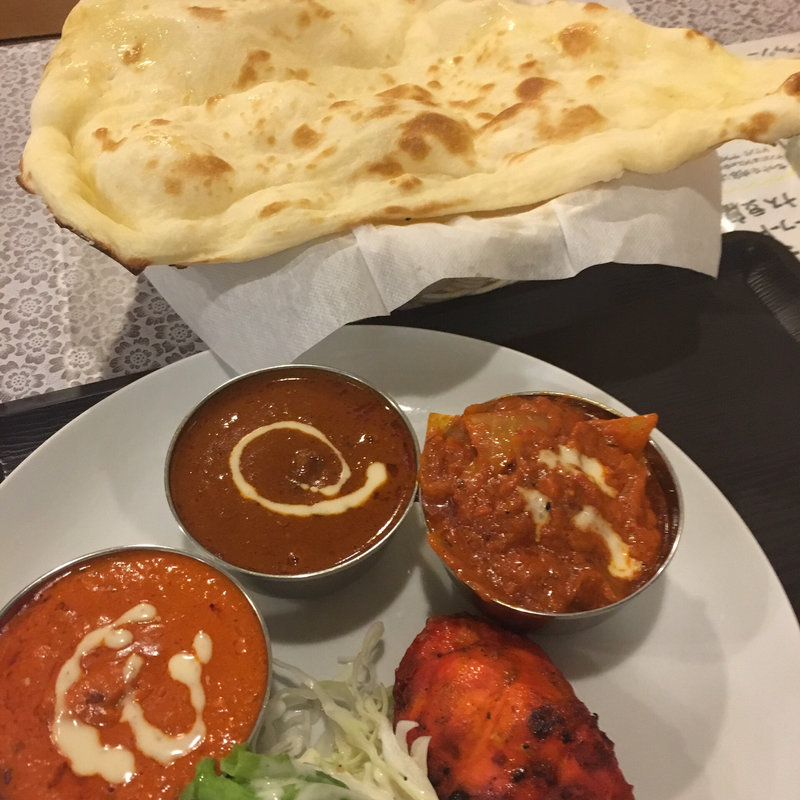 3種類カレー(トムズカフェ)