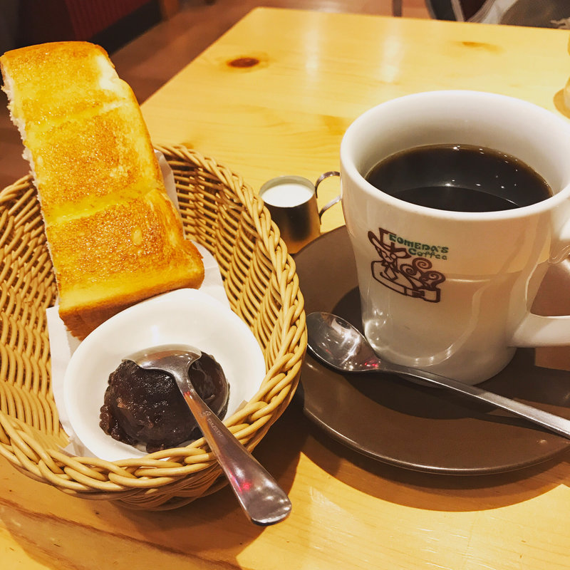 Cモーニング(コメダ珈琲店 亀有駅前店)