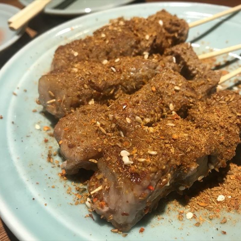 羊肉串(羊と中華 ヤンボウ)
