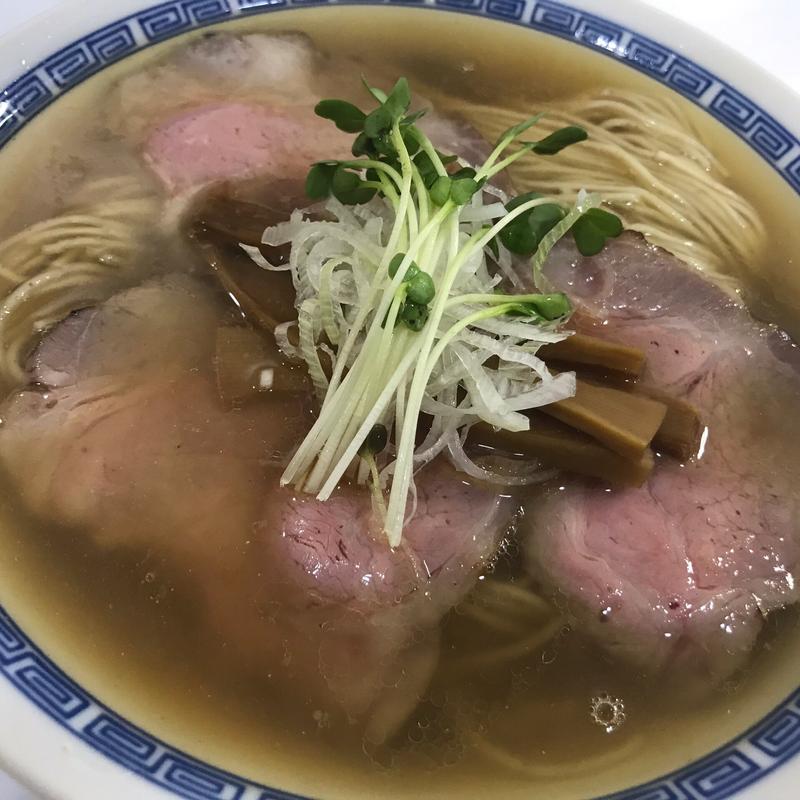 煮干しそば(中華そば しば田)