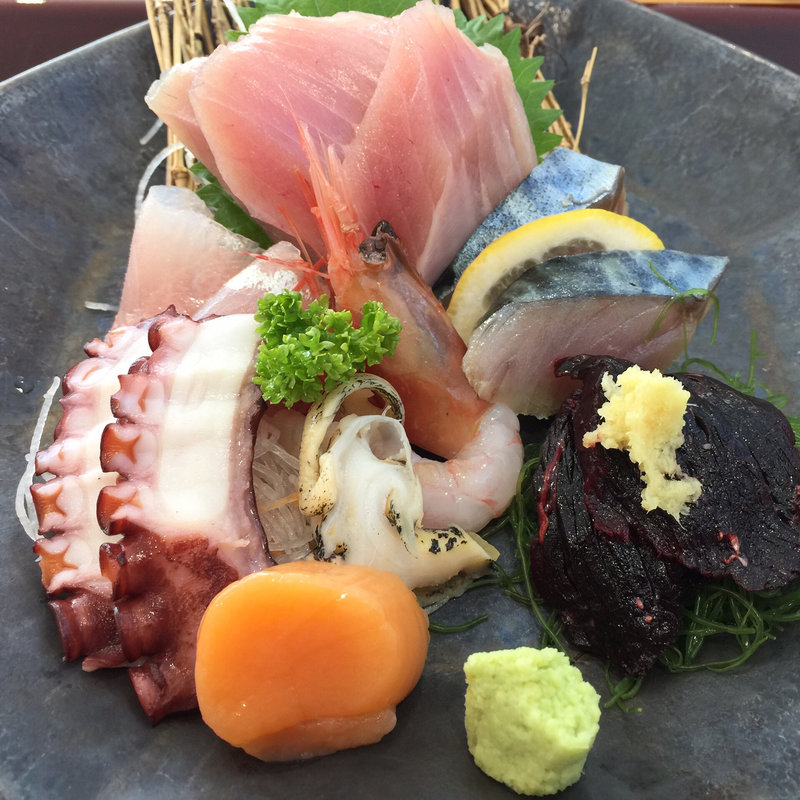 刺身盛合せ(女川魚市場食堂 )