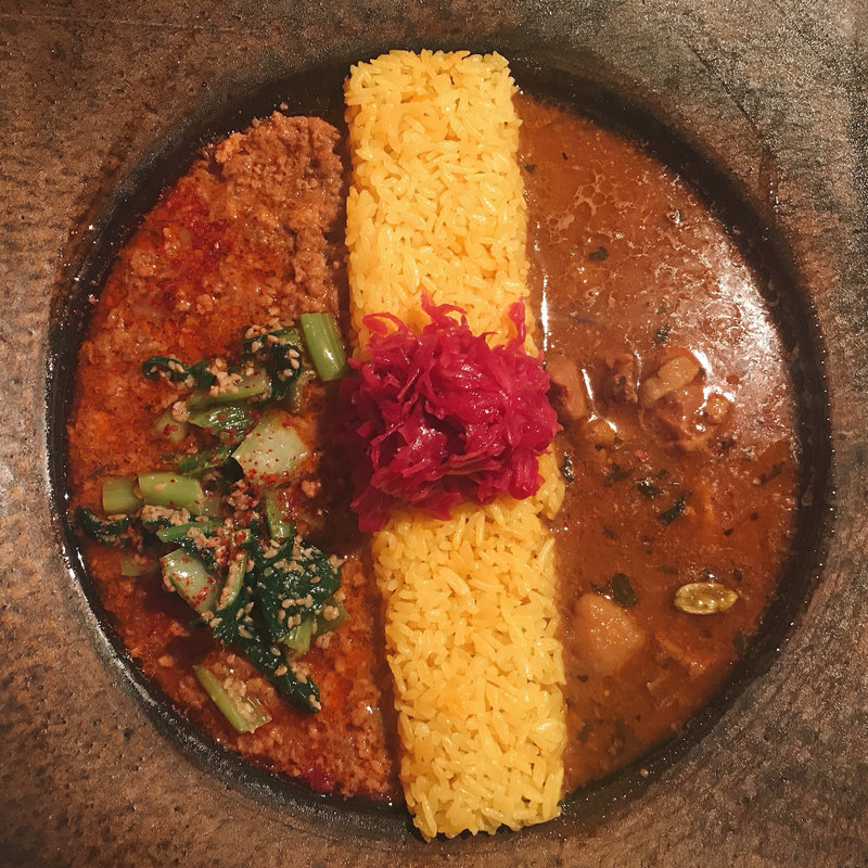 カレー2種盛り(ピワン （piwang）)