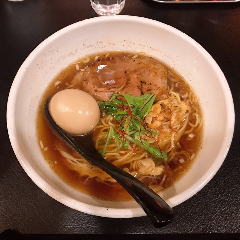 味玉らぁめん(醤油)(麺屋宗 高田馬場本店)