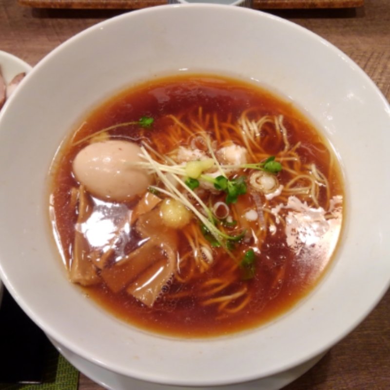 鯛ラーメン醤油(鯛らぁめん 狐狸丸)